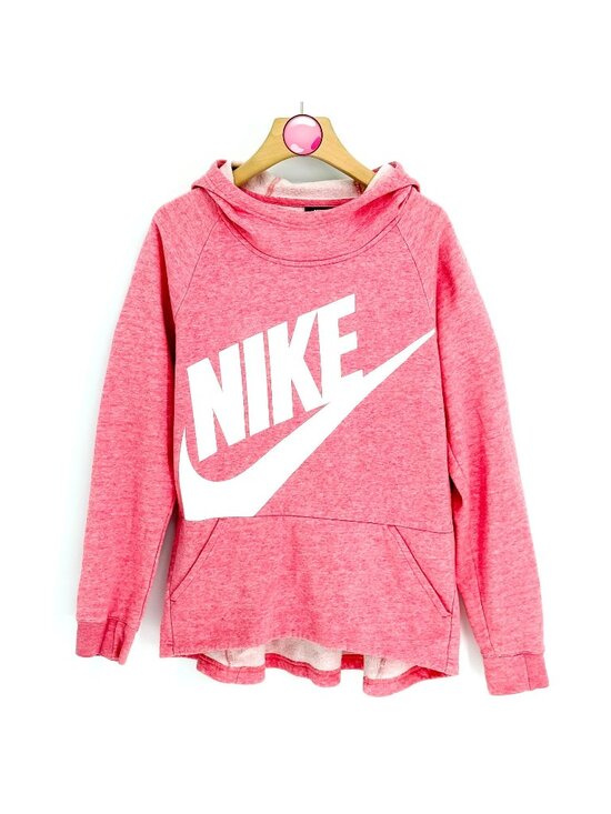 Nike Sweaters - Nike Black Label Swoosh Logo Hoodie Sweatshirt (Women's Medium) Pink‎ Women's XL